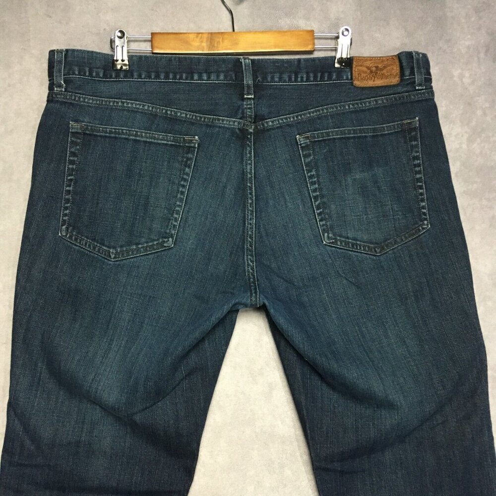 Flag and Anthem Mens‎ Oakland Slim Fit Blue Jeans size 40x34 Stretch Denim Pants - Picture 2 of 16